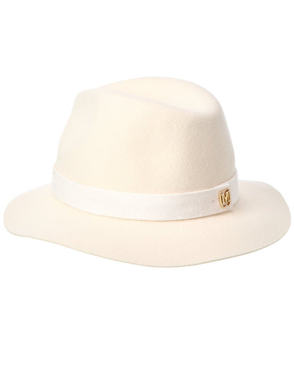 suede band wool fedora