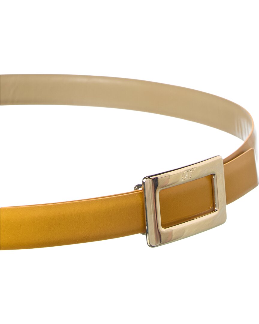 reversible leather belt