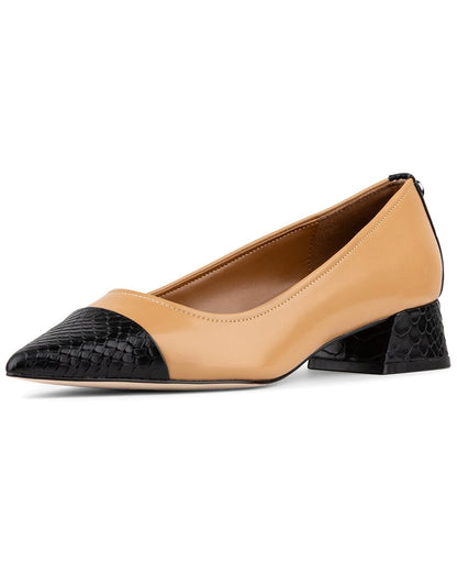 pio leather ballerina
