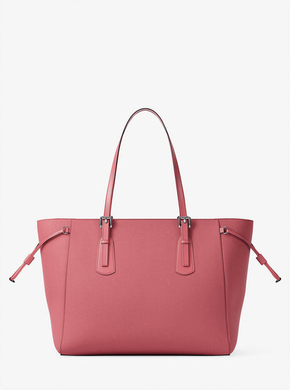 voyager large saffiano leather tote bag