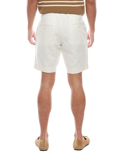 linen-blend short