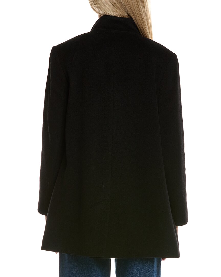 wool-blend coat