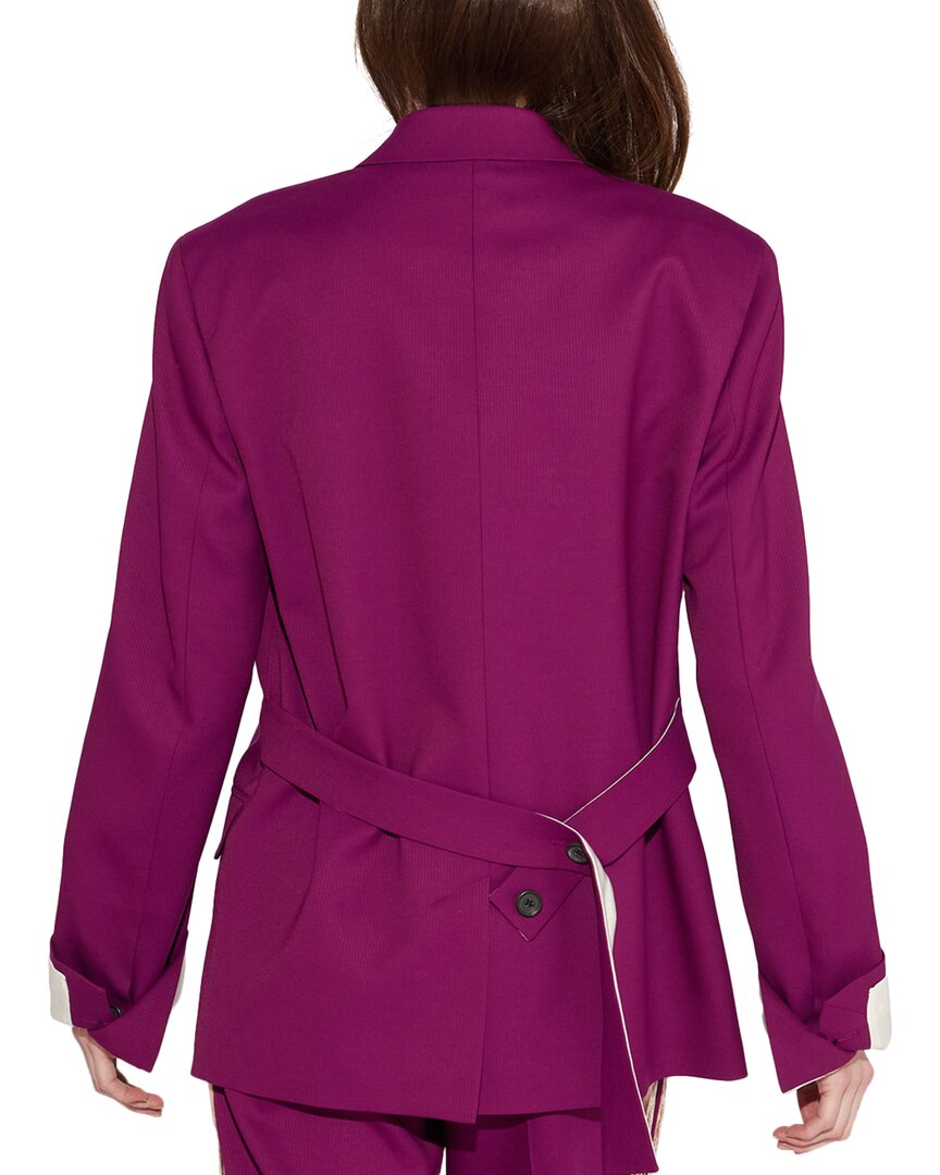 denis wool-blend blazer