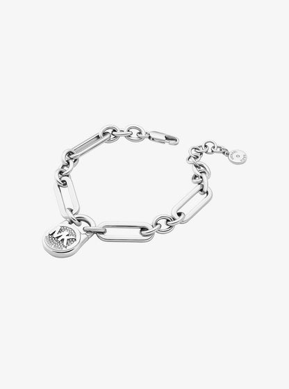 pavé lock bracelet