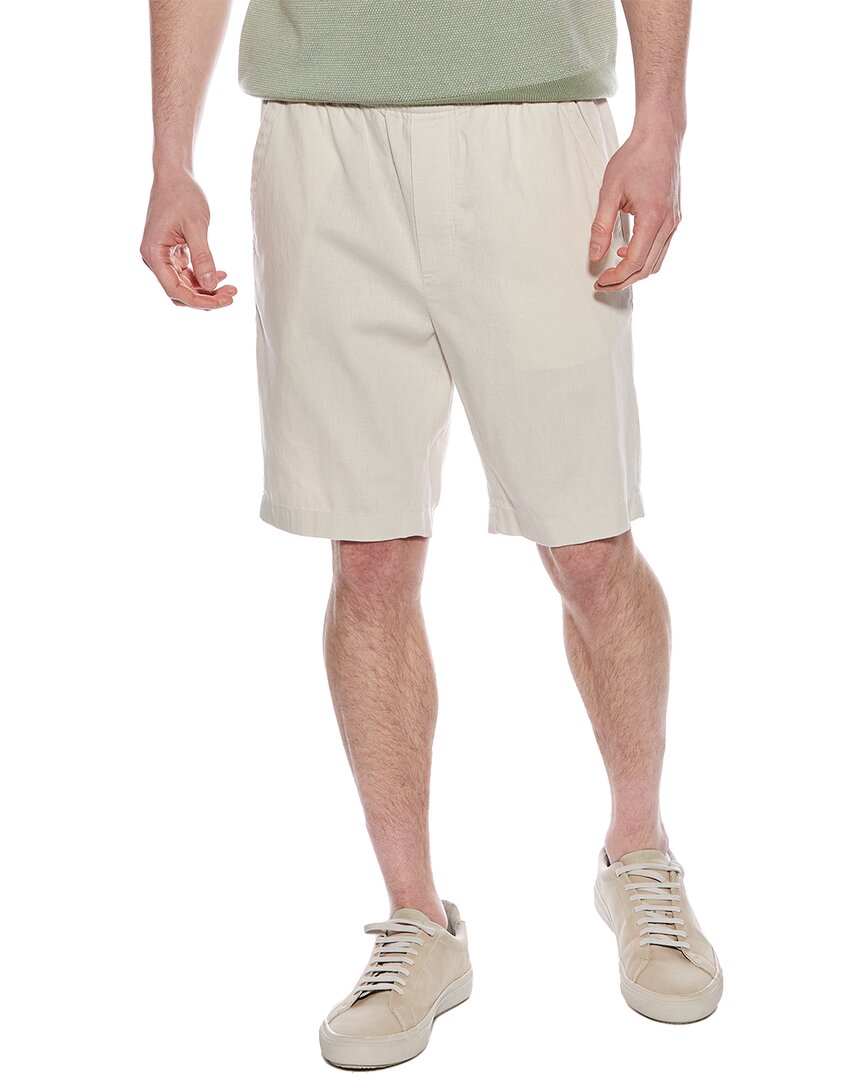 linen-blend short