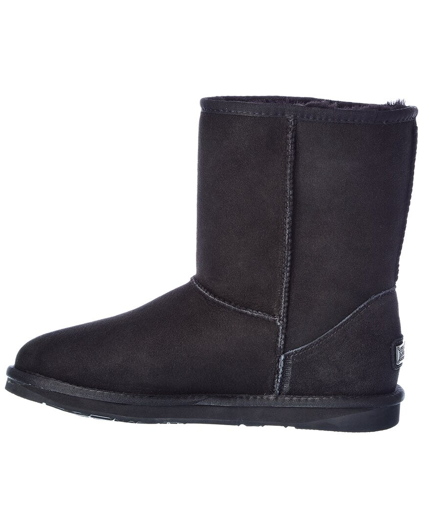 cosy short suede boot