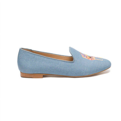 acrobat slipper in denim