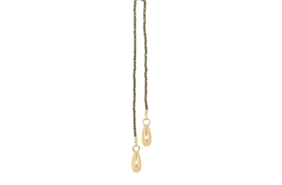 One Size - gold plated pyrite