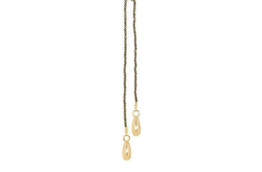 One Size - gold plated pyrite