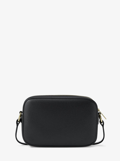 jet set small pebbled leather camera crossbody bag