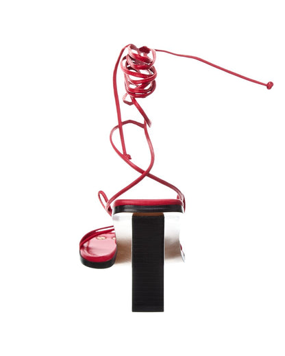 le doheny leather sandal