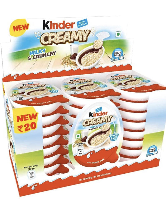 KINDER CREAMY 19 gm x 24 pcs
