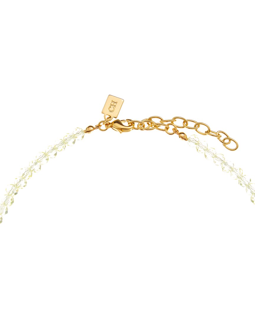 18k plated colorful necklace