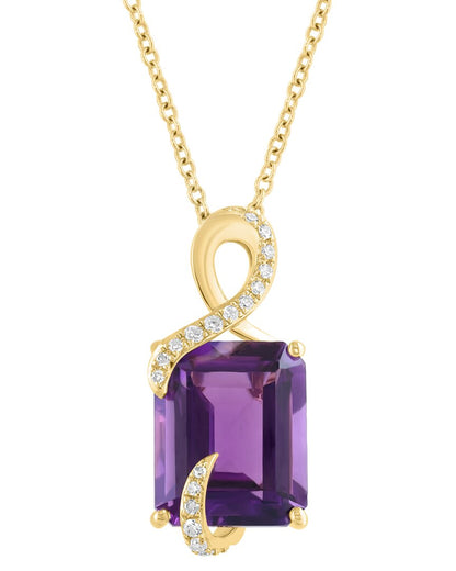 14k 5.08 ct. tw. diamond necklace