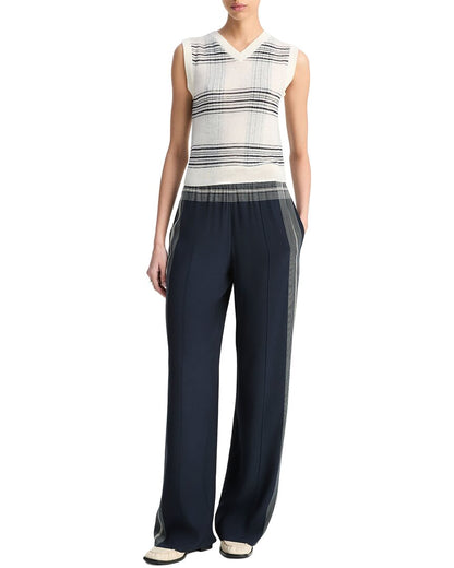 v-neck vest