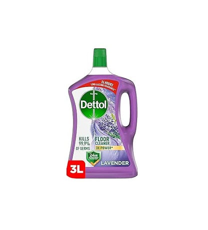Dettol Antibacterial Floor Cleaner Lavender 3 ltr