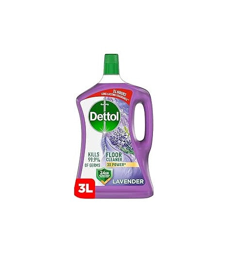 Dettol Antibacterial Floor Cleaner Lavender 3 ltr