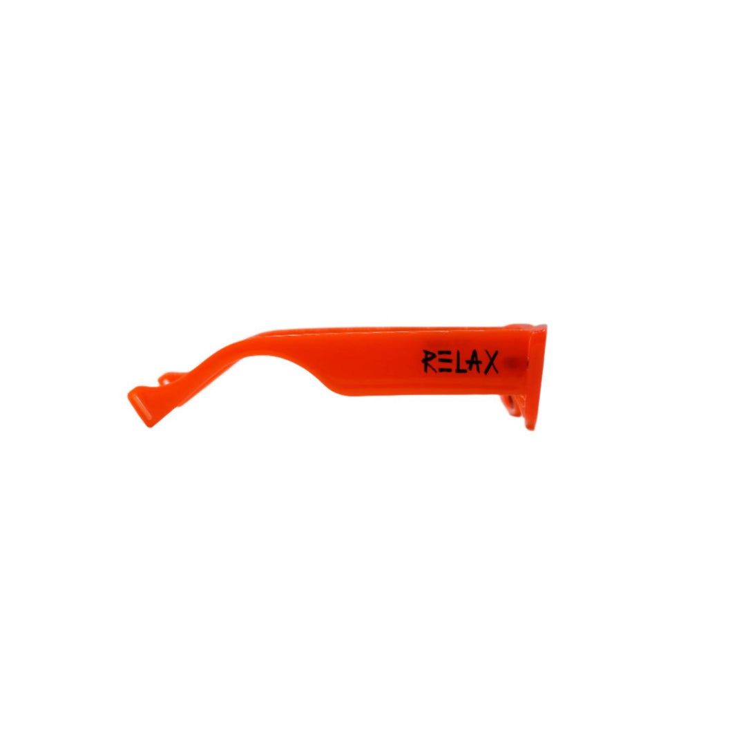 men's relax sunglasses in orange peel