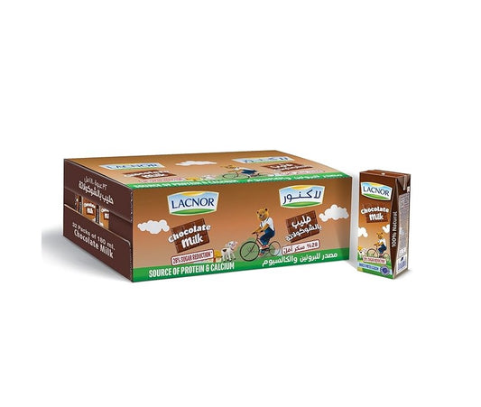 Lacnor Chocolate 180 ml x 32 pkt
