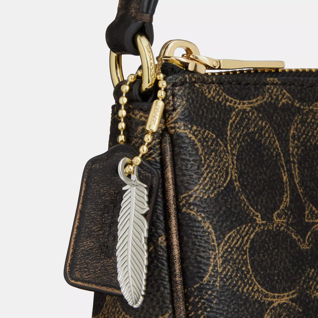 nolita 19 in loved signature canvas with charms