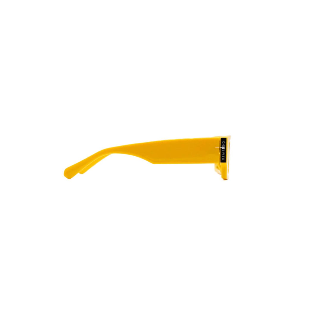 men's rectangle sunglasses in banana split