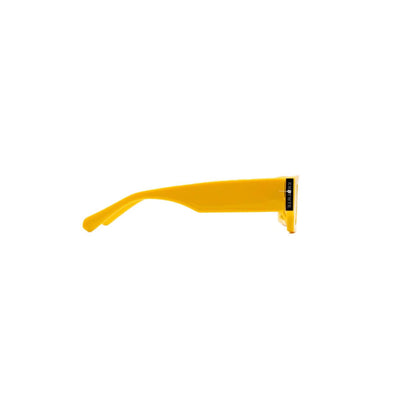 men's rectangle sunglasses in banana split