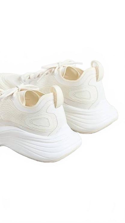 women's streamline shoes in pristine/white