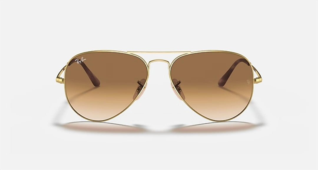 men's aviator metal ii sunglasses in polished arista gold