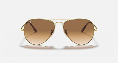 men's aviator metal ii sunglasses in polished arista gold
