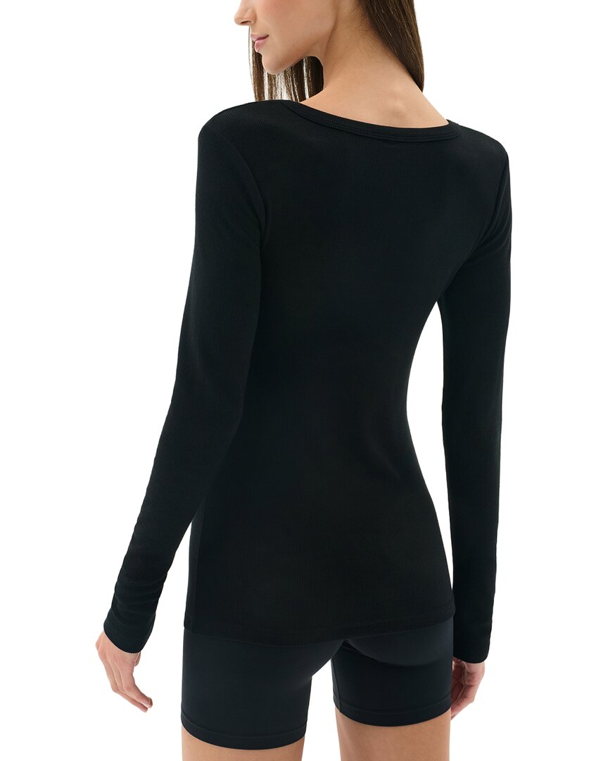 louise rib henley top