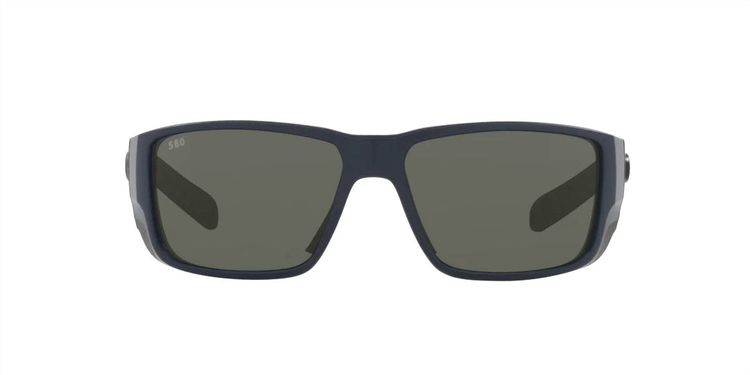 men's blackfin pro sunglasses in matte midnight blue/grey silver mirrored
