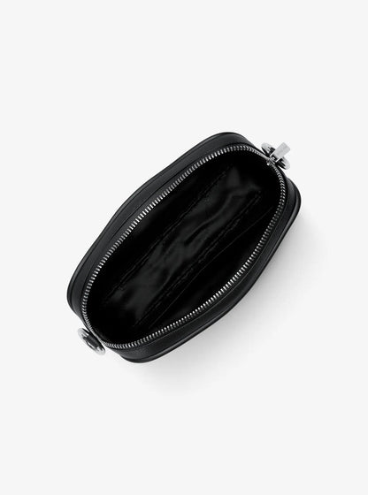 jet set travel small signature logo camera crossbody bag