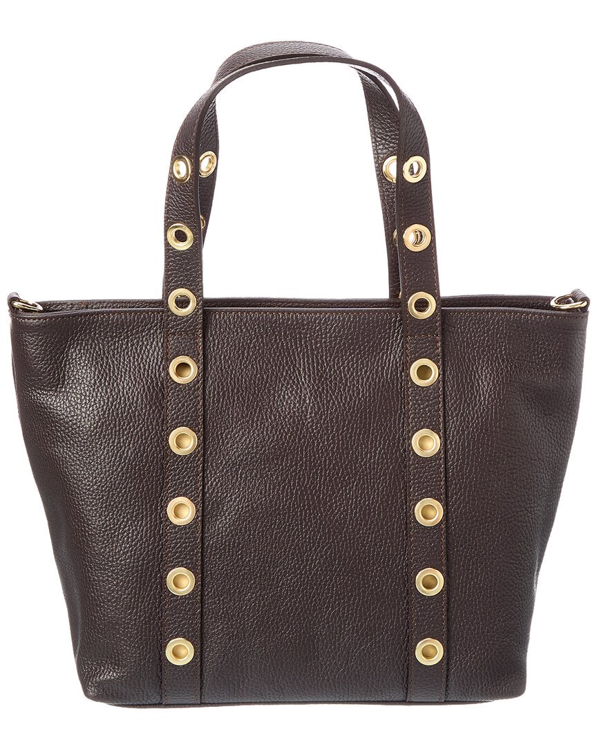stella27 leather studded tote