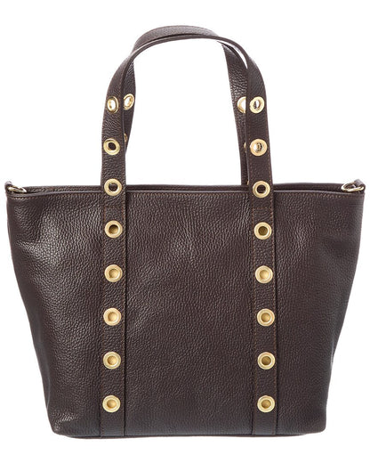 stella27 leather studded tote