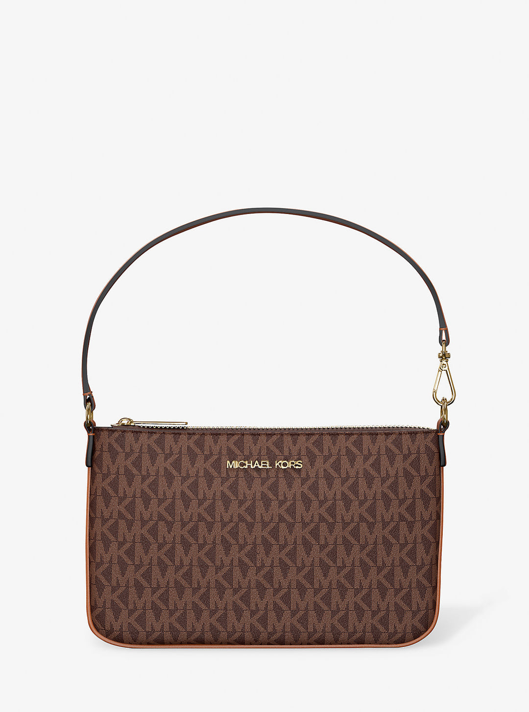 jet set small signature logo convertible wristlet