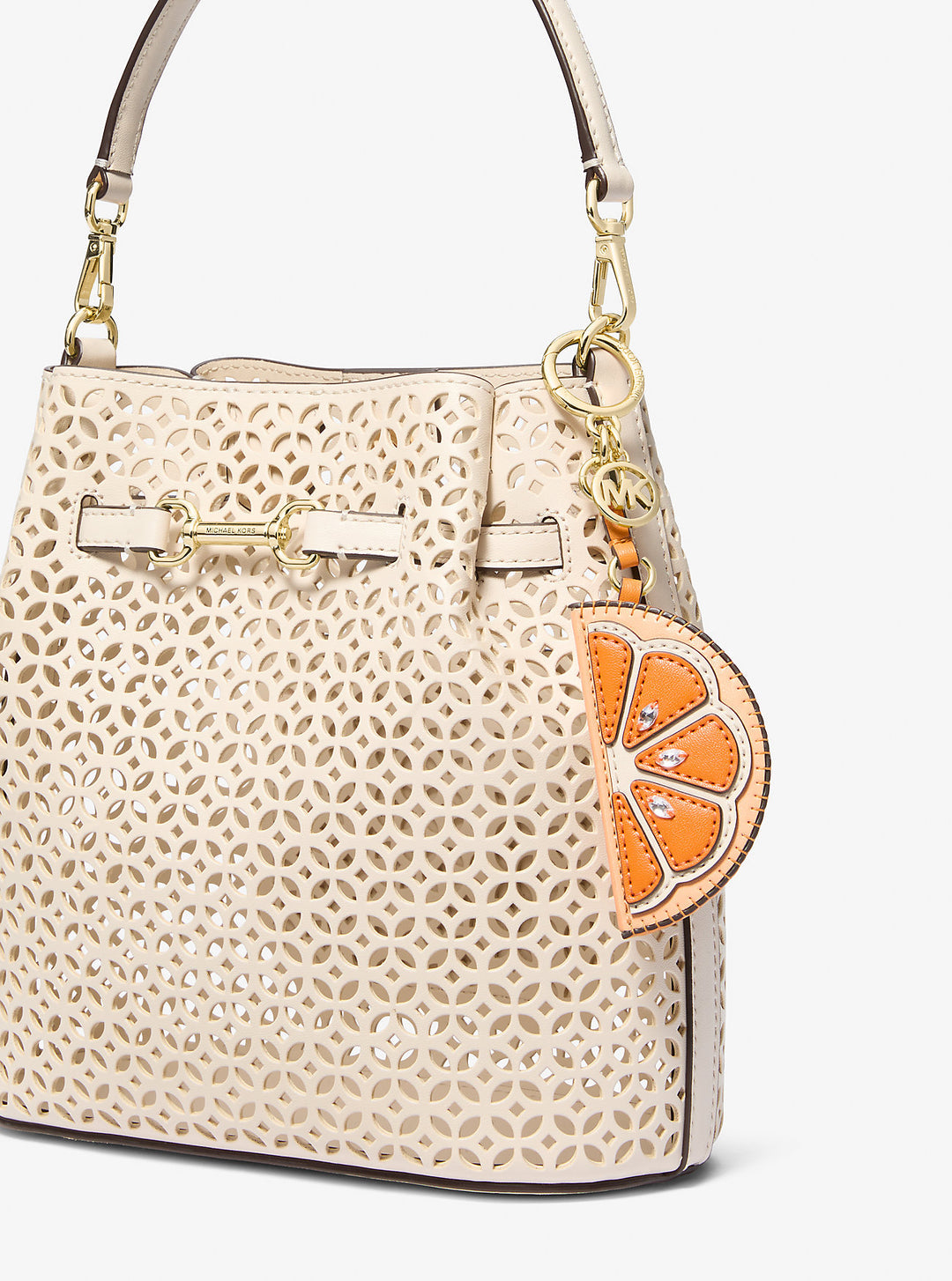 orange bag charm