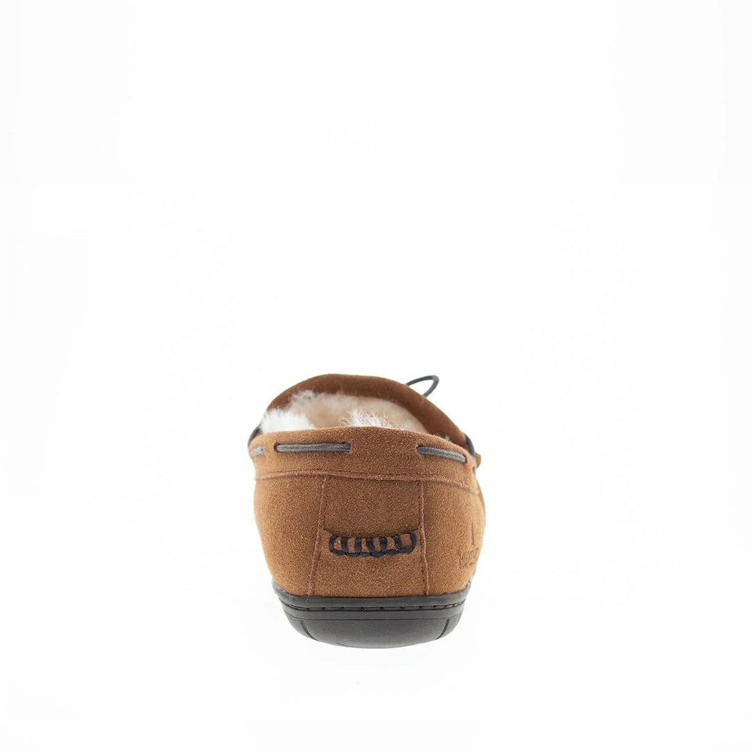 men's country slippers in wheat