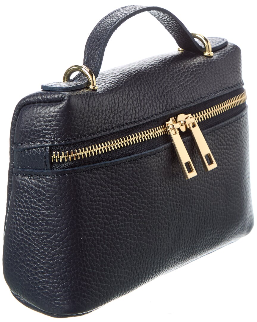 livia leather crossbody