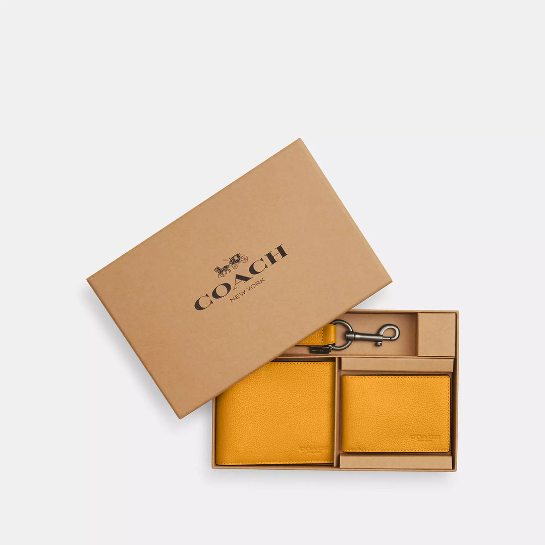 boxed 3 in 1 wallet gift set