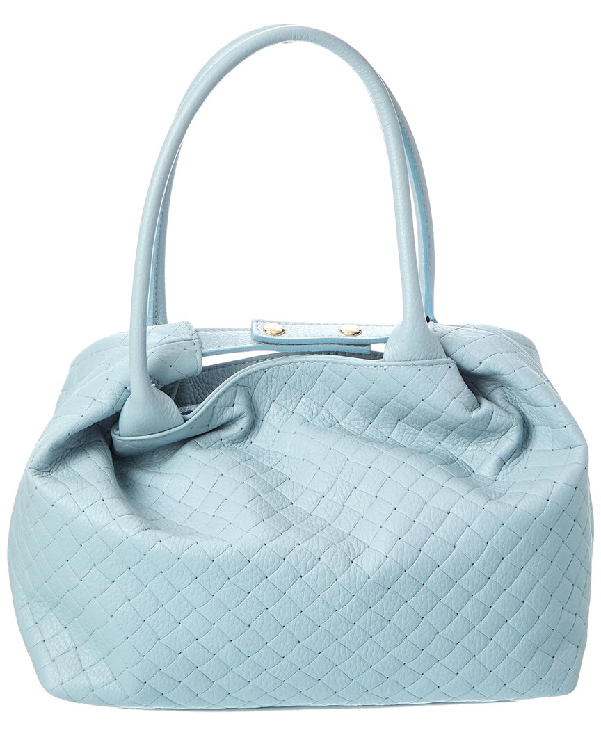 zoey16 embossed leather tote