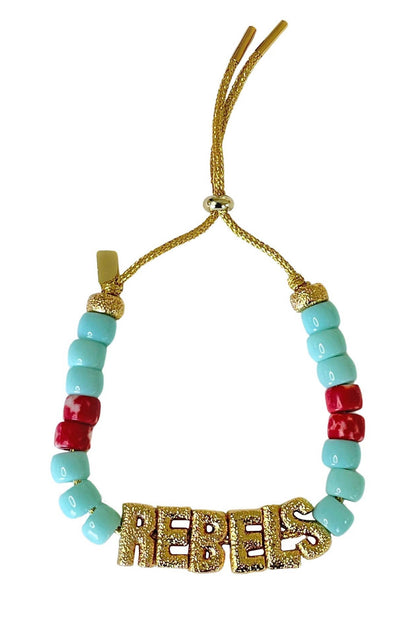 One Size - blue and red