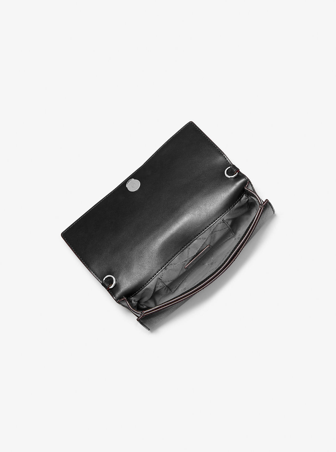 jet set medium leather clutch
