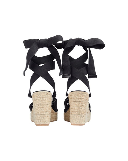 magnolia wedge sandal