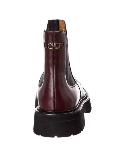 ferragamo george 2 leather chelsea boot