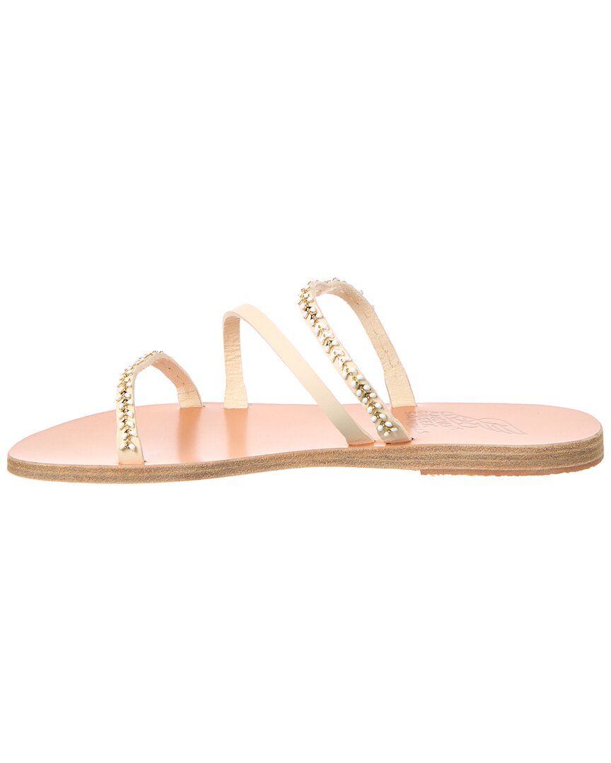 apli polytimi leather sandal