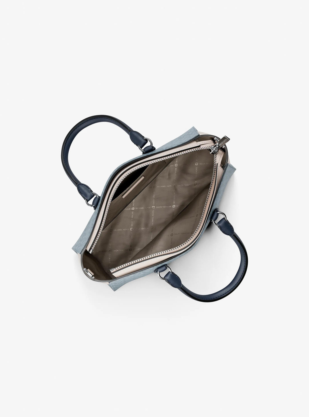 arden small color-block signature logo messenger bag