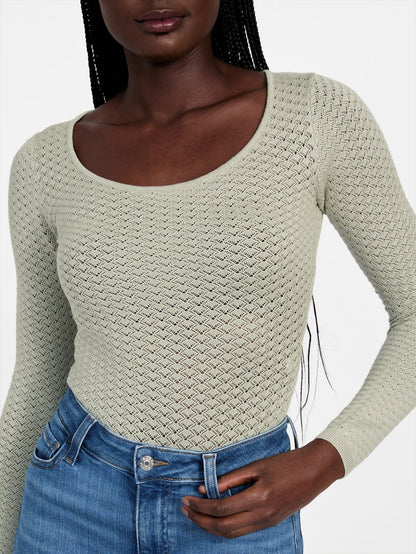 caroline sweater bodysuit
