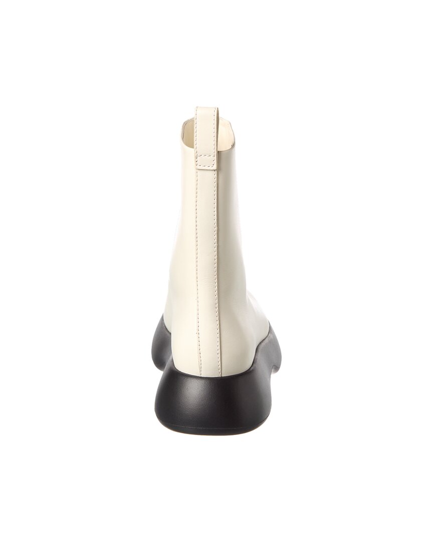 mercer zip leather combat boot