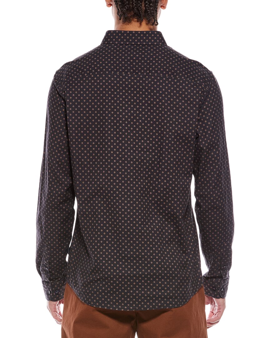 stretch print shirt