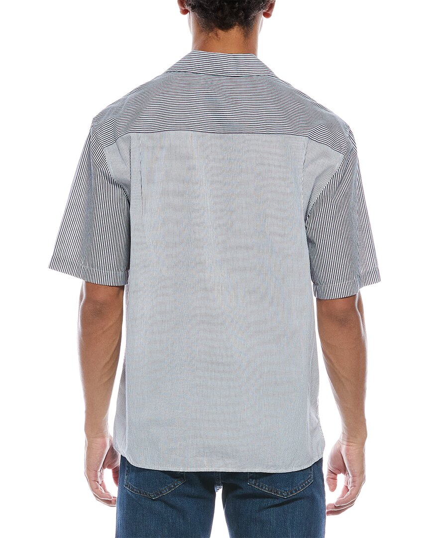 mixed stripe shirt